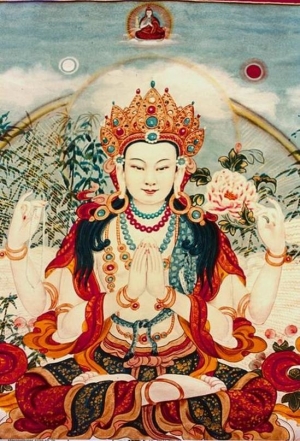 Chenrezig - our compassionate friend!