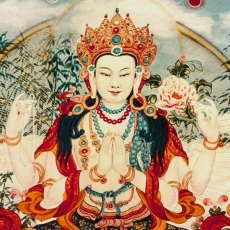 Chenrezig - our compassionate friend!