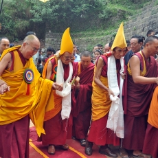 Gelug Monks 'Yellow Hats'
