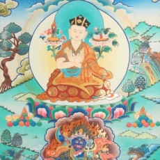 Origin of mantra Karmapa Chenno