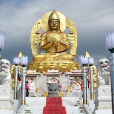 Buddha in Amarbayasgalant Monastery