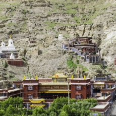 Sakya Monastery in Ponpori Hills